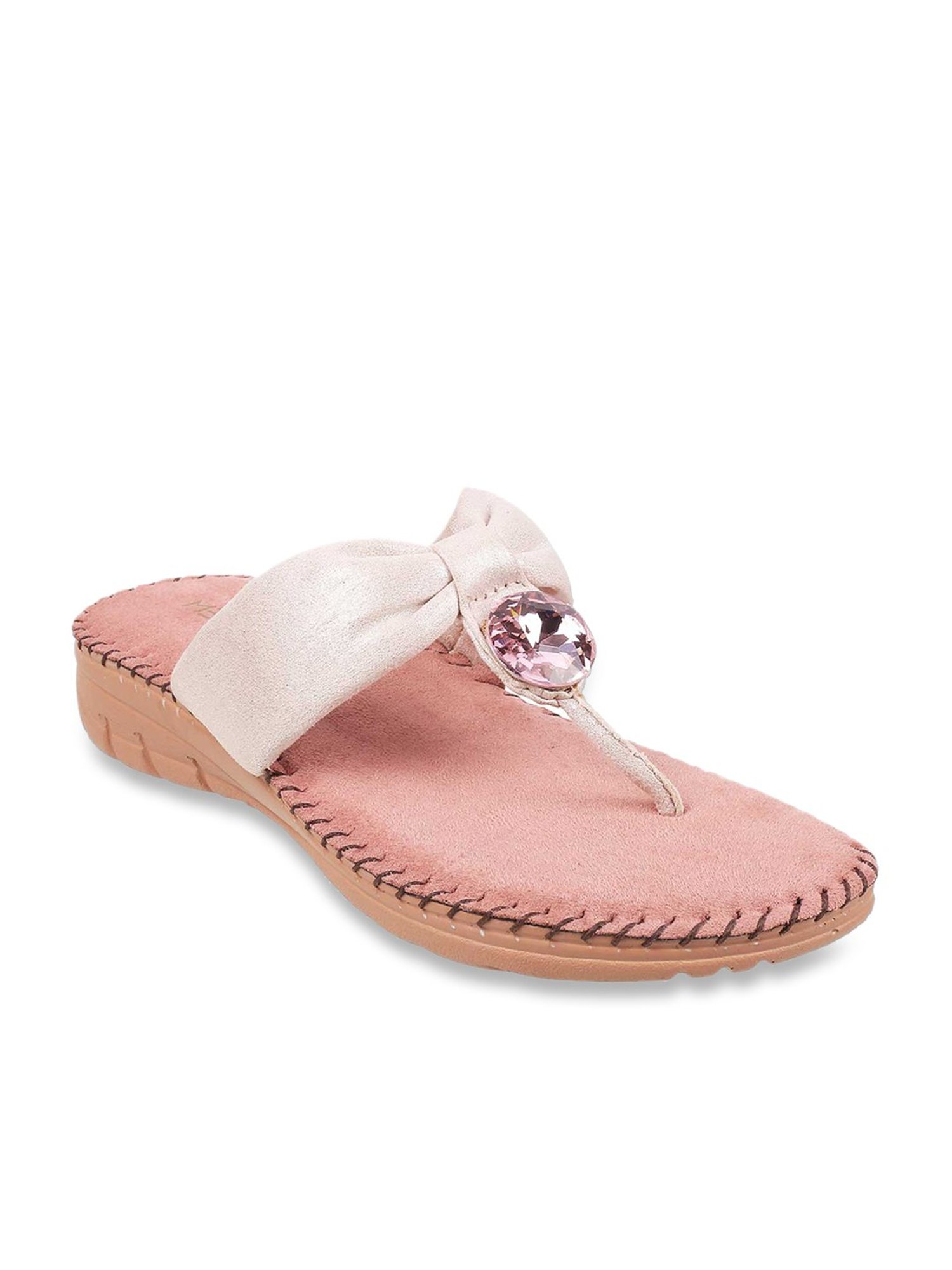 Metro Pink Thong Sandals