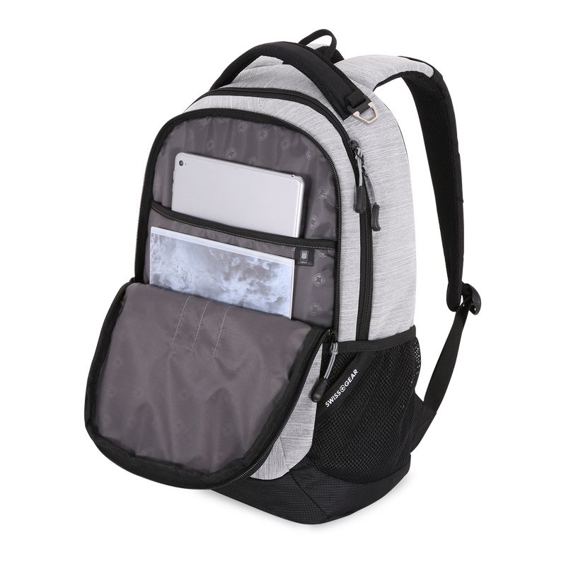 SWISSGEAR 18" Laptop Backpack - Light Heather Gray