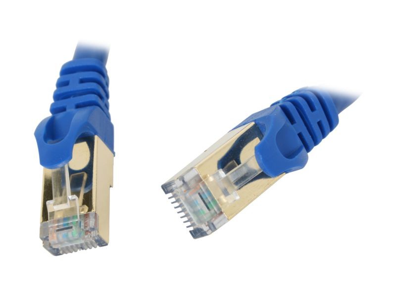 Rosewill RCW-10-CAT7-BL 10 ft. Twisted Pair (S/STP) Networking Cable