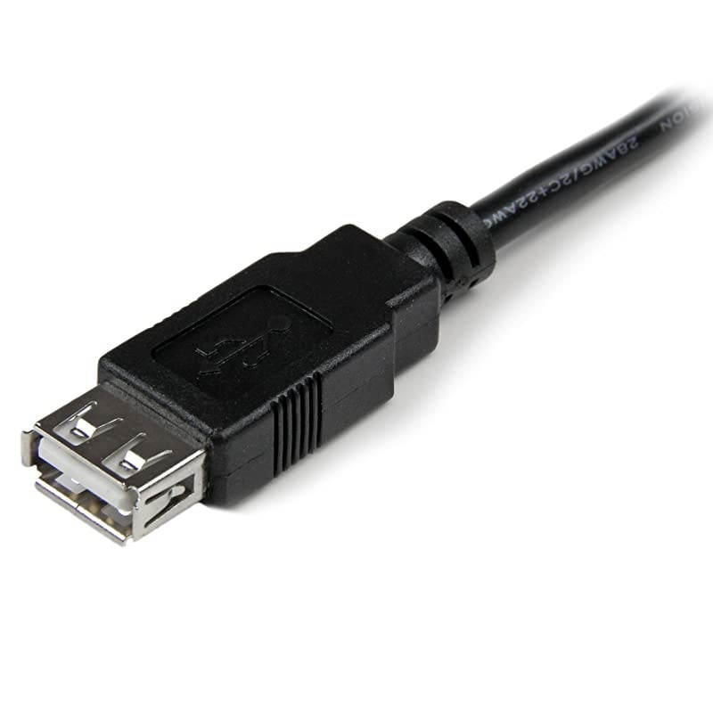 USB 2.0 Extension Adapter Cable A to A - M/F
