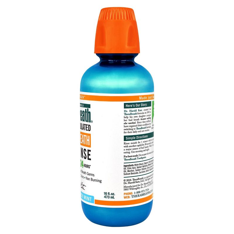 hello Kids Natural Wild Strawberry Anticavity Fluoride Rinse, Alcohol Free and Vegan, 473ml