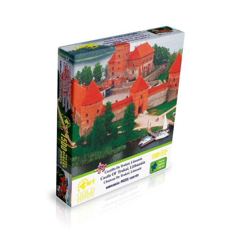 Wuundentoy Gold Edition: Castle of Trakai Lithuania Jigsaw Puzzle - 1500pc