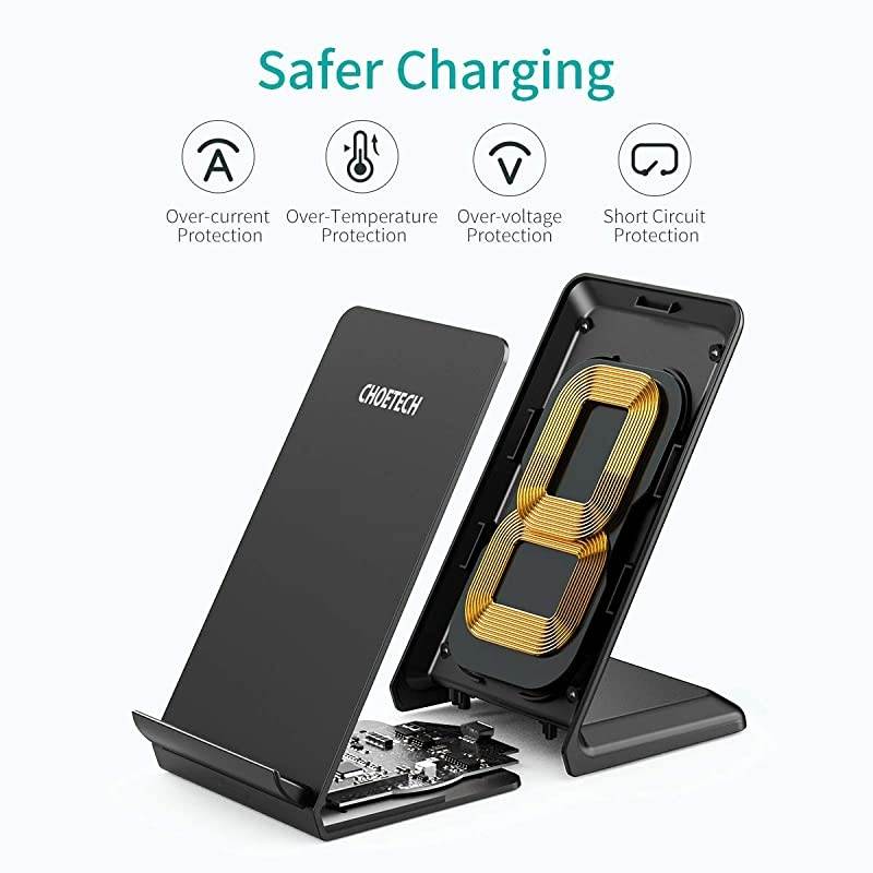 Magnetic Wireless Charger for iPhone 12 Pro Max/Mini?Mag Charger Included?Fast Wireless Charging Stand Holder with 5ft USB-C Cable,Magsaf-e Wireless Charging Station for iPhone 12 Accessories