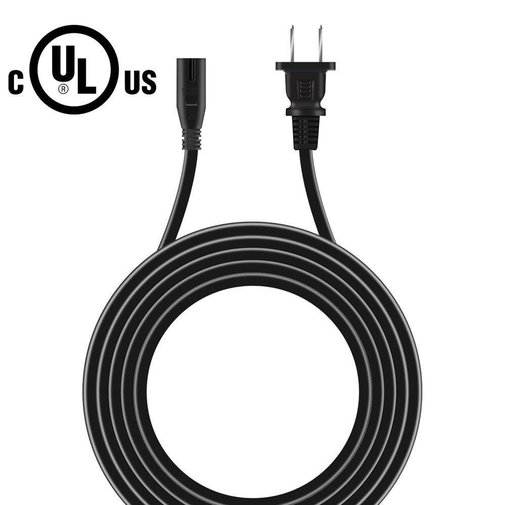 ABLEGRID 6ft/1.8m UL Listed AC IN Power Cord Outlet Socket Cable Plug Lead For Harman Kardon H/K 595 Speaker System Dell 07356T Subwoofer
