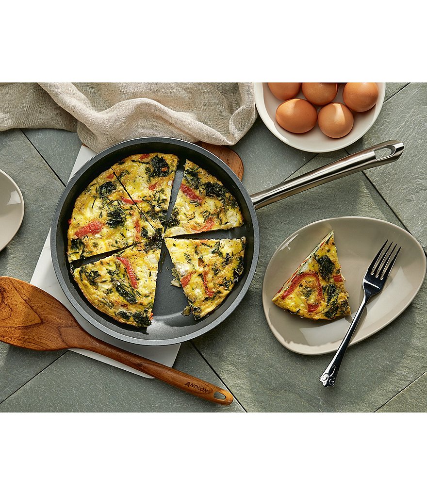 Anolon Accolade Forged Hard-Anodized Precision Forge 10-Piece Cookware Set