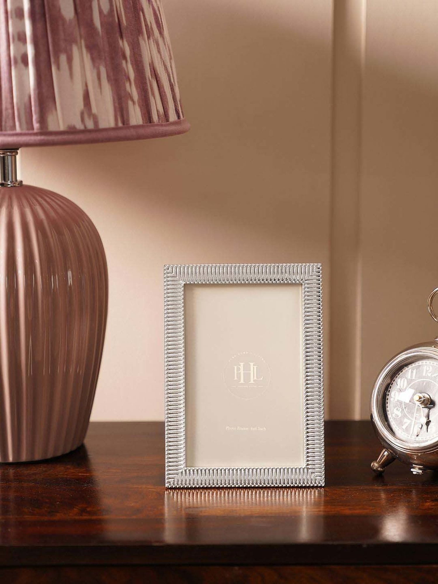 House This Kangto Brown & White Wood Photo Frame Gift Set