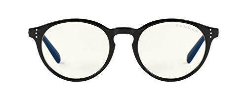 Gunnar Optiks ATT-00109 Attache Computer Glasses - Block Blue Light, Anti-Glare, Minimize Digital Eye Strain, Onyx/Liquet