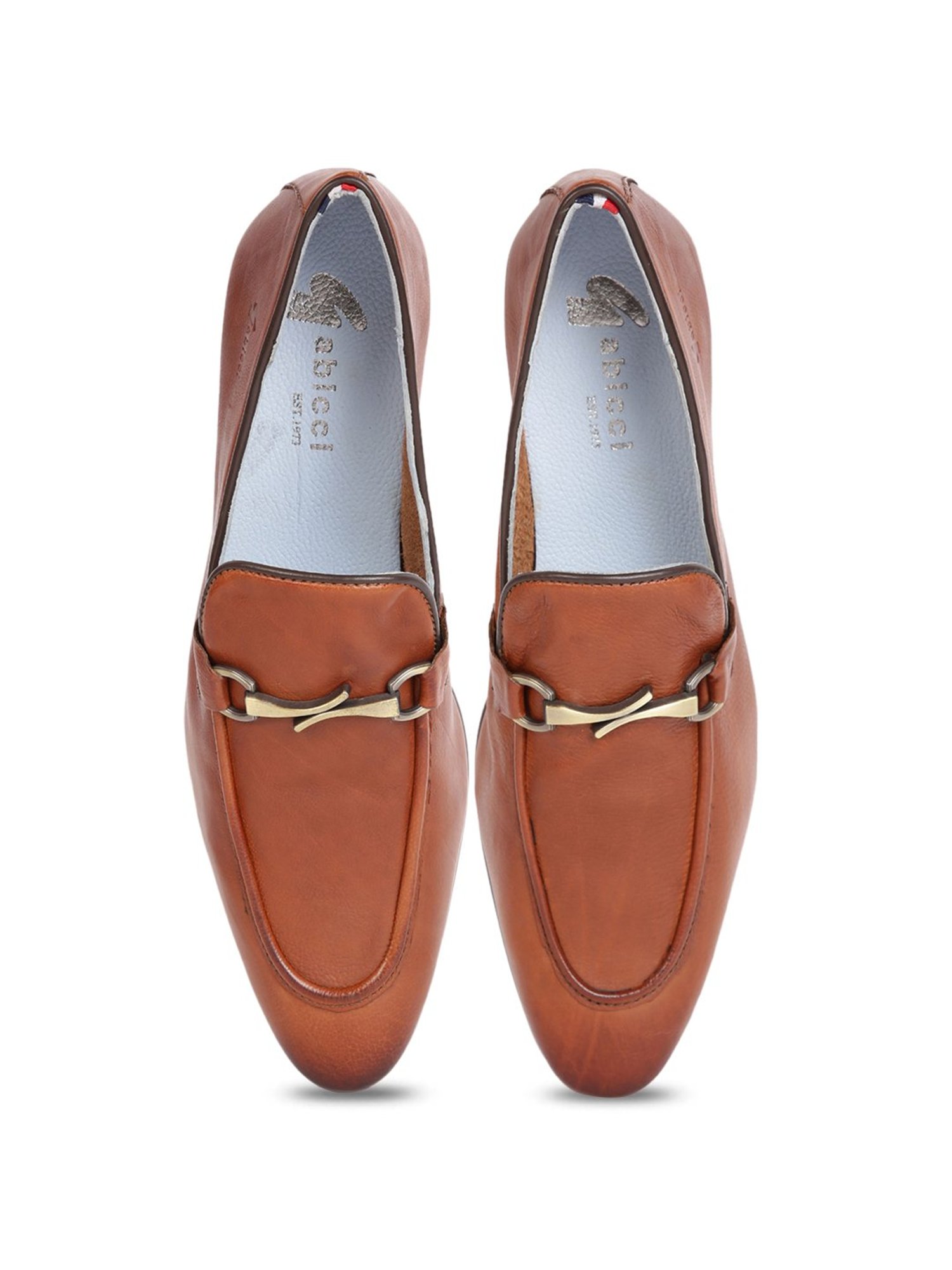 Gabicci Men's Moss G Tan Formal Loafers