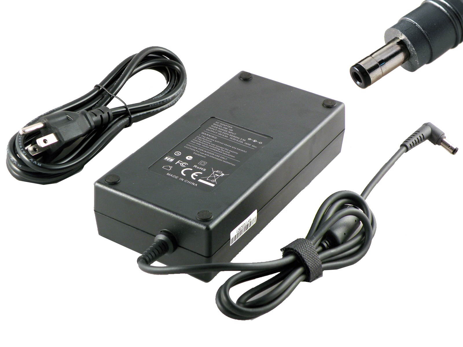 iTEKIRO 180W AC Adapter for MSI GS43VR, GS43VR Phantom Pro-006; MSI GS63VR, GS63VR Stealth Pro-001, GS63VR Stealth Pro-034, GS63VR Stealth Pro-041, GS63VR Stealth Pro-068, GS63VR Stealth Pro 4K-021