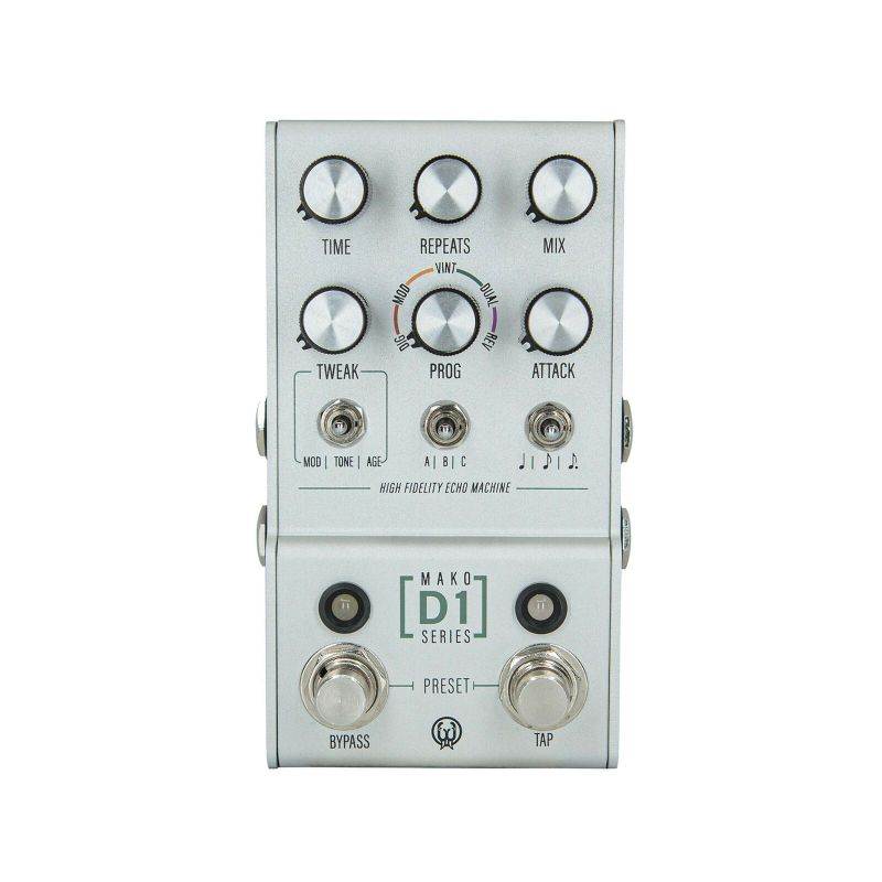 Walrus Audio MAKO Series D1 High-Fidelity Stereo Delay Pedal (900-1051)