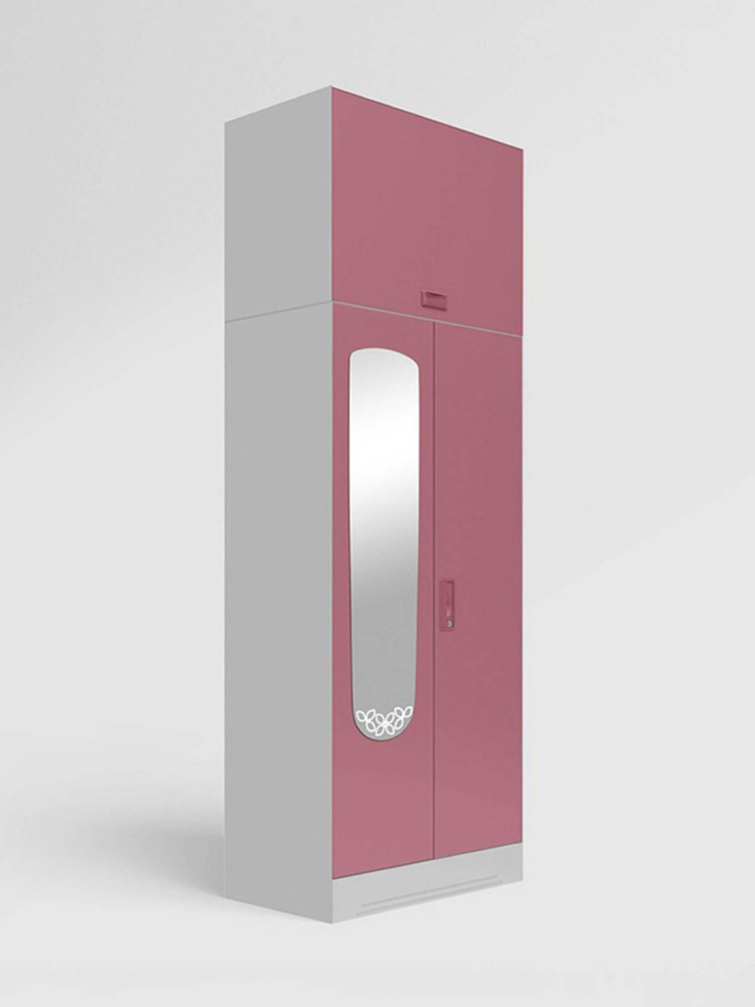 Godrej Interio Ewa Brown Engineered Wood 4 Door Wardrobe