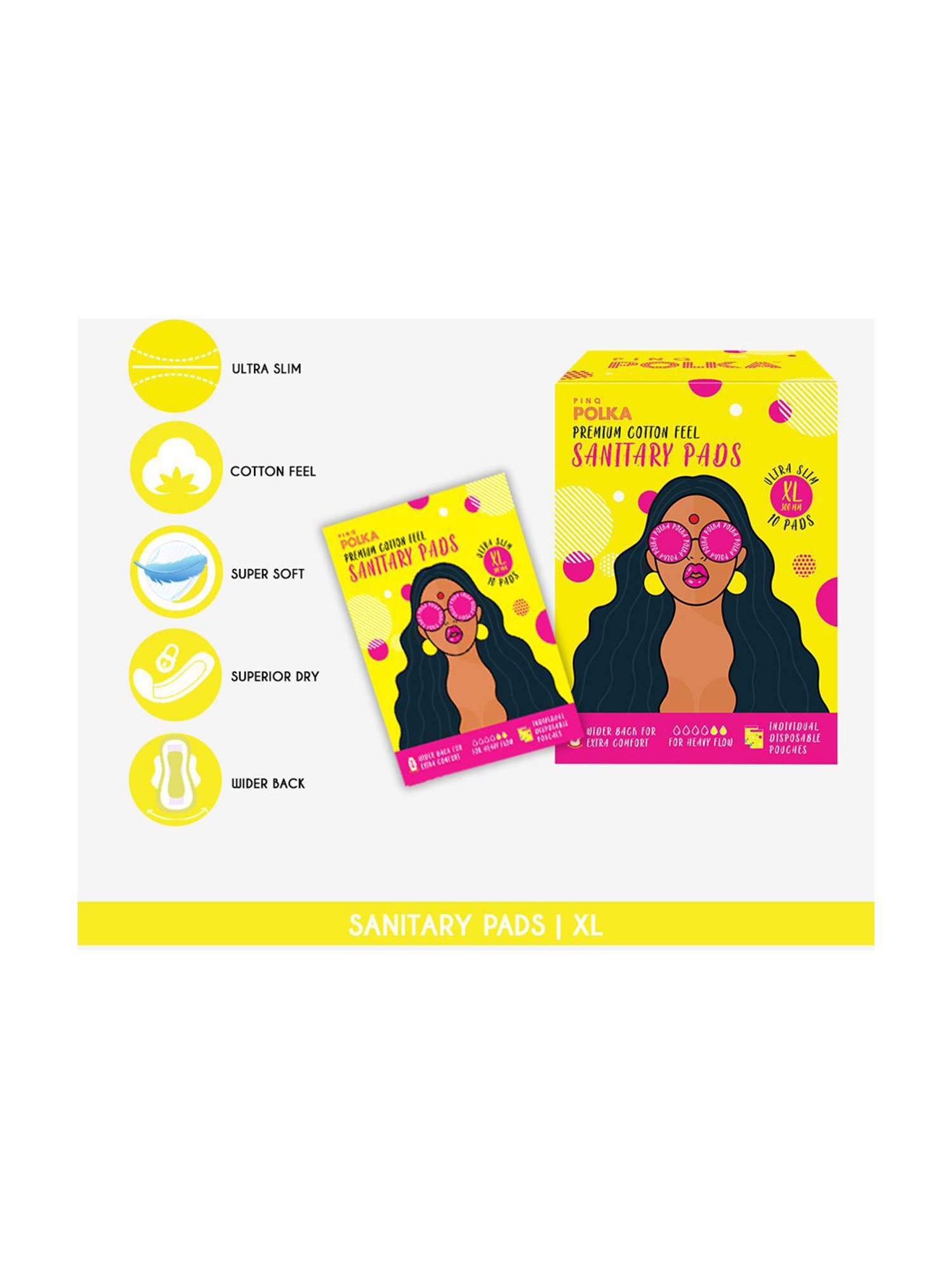 CARMESI Sensitive - 30 Pads - 30 XXL