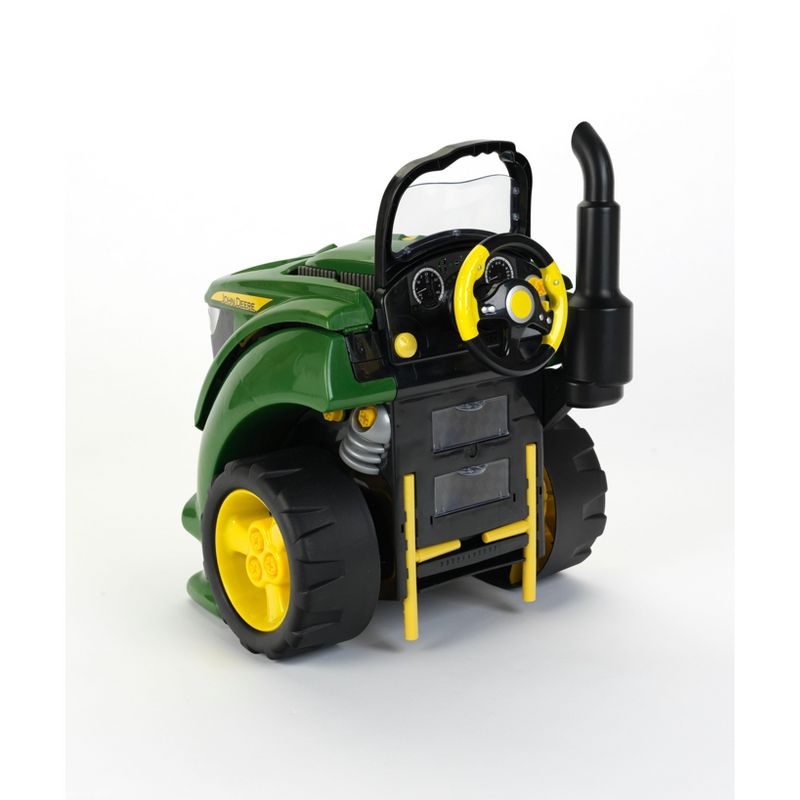 Theo Klein 3900 Authentic John Deere Premium Tractor Engine Interactive Toy Play Set with Mechanic Tools and Removable Components