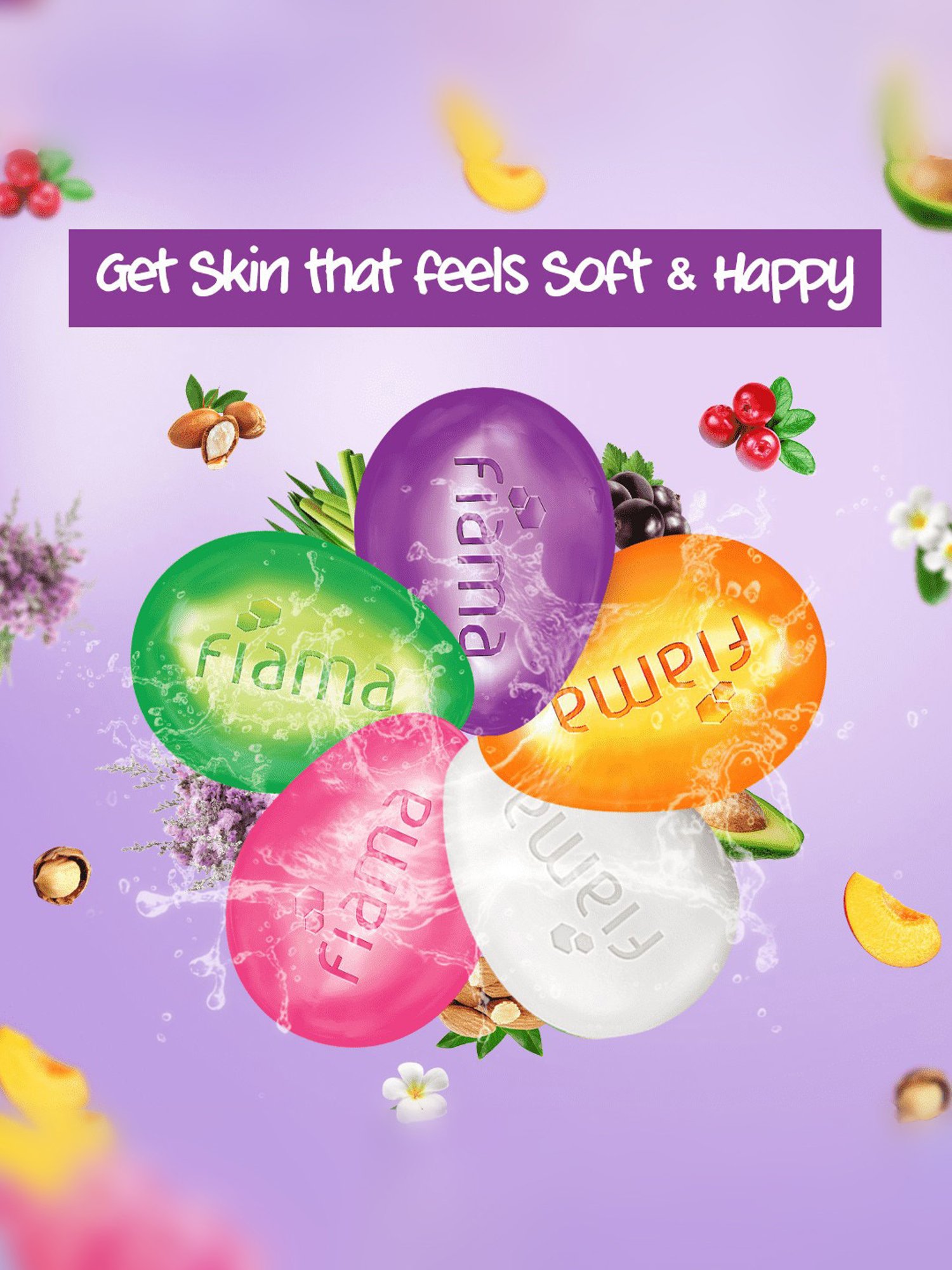 Fiama Celebration Pack Gel Bars - Pack of 5