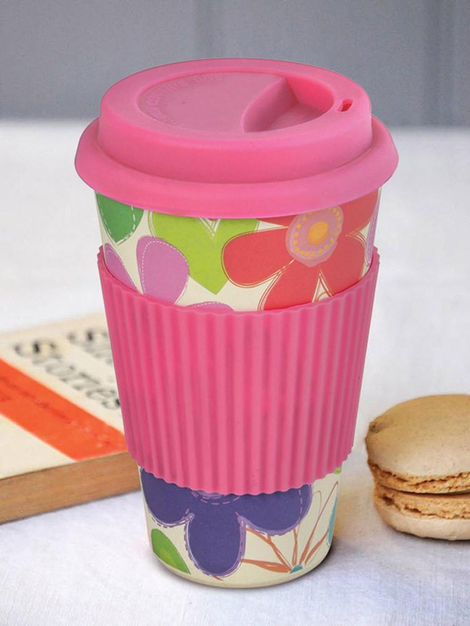 Freelance Pink Bamboo Set of 1 Mugs