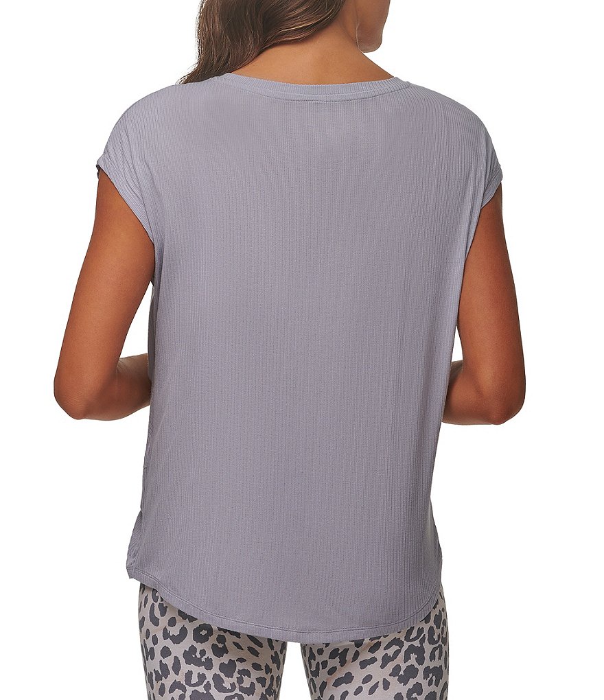 Karen Kane Short Sleeve Tie-Dye Hoodie