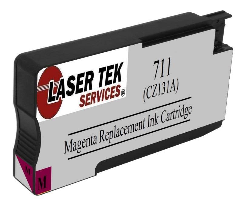 Laser Tek Services&reg; 12 Pack Remanufactured Replacement HP 711 Ink Cartridges(3  CZ133A, 3  CZ130A, 3  CZ131A, 3  CZ132A)