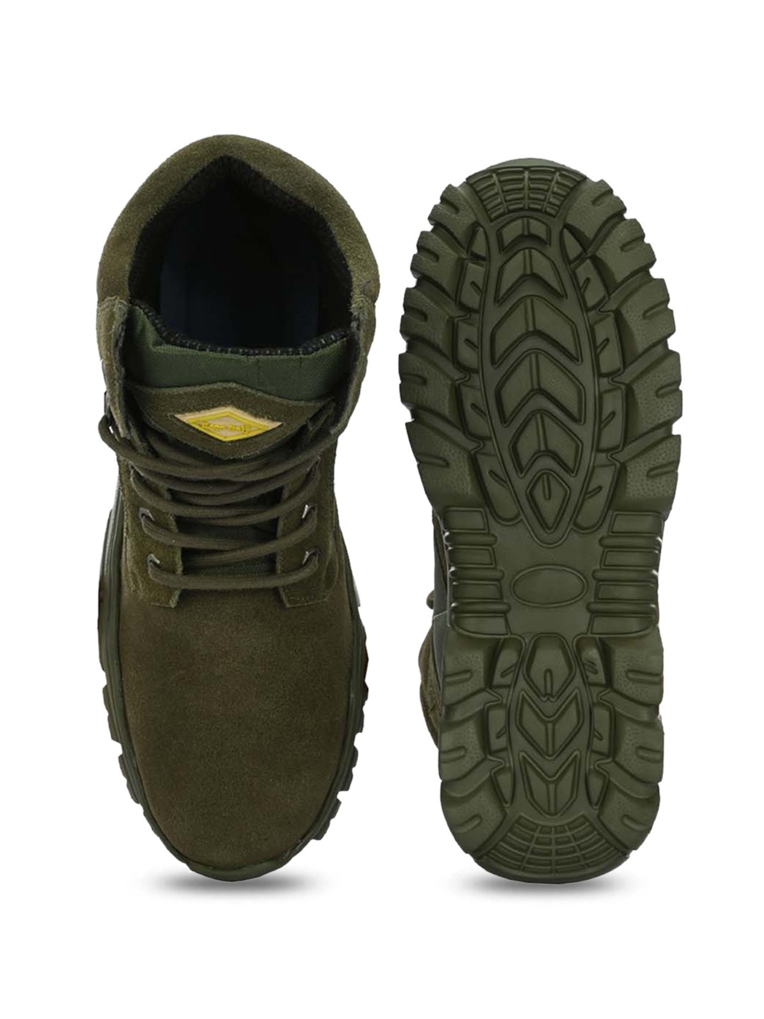 Eego Italy Men's Green Outdoor Shoes