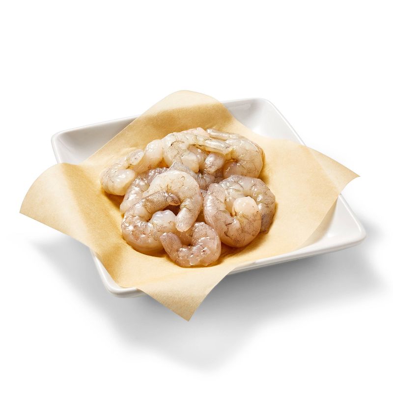 Large Tail Off Peeled & Deveined Raw Shrimp - Frozen - 41-50ct - Good & Gather™
