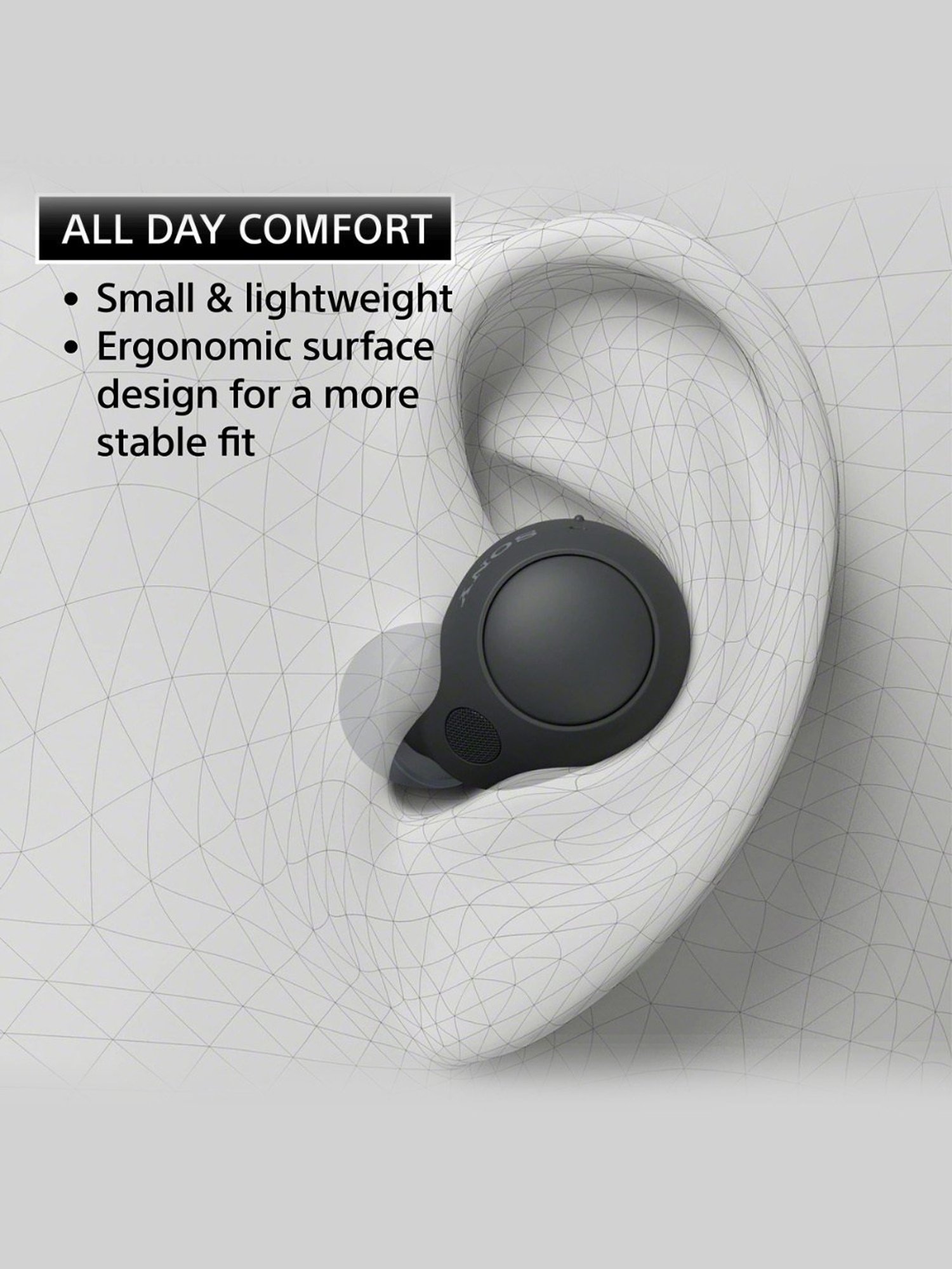 Sony WF-C700N In Ear BT Earbuds with IPX4 Ratings, Fast Pair, App Support (Black, True Wireless)