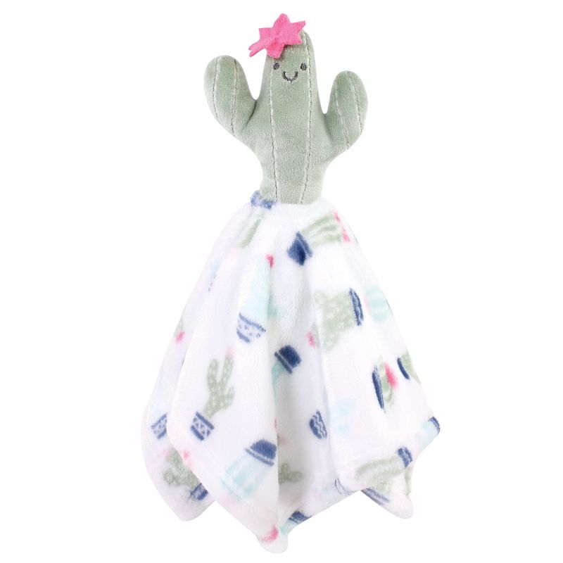 Luvable Friends Baby Plush Blanket and Security Blanket, Terrazzo Elephant, One Size