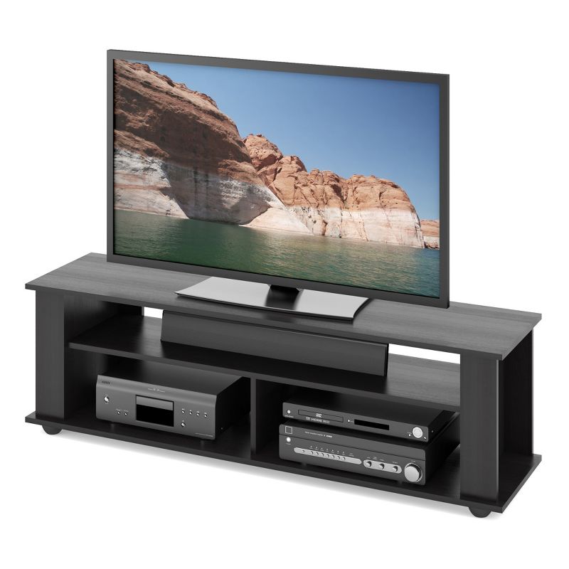Flat Panel Tv Stand CorLiving Ravenwood Black