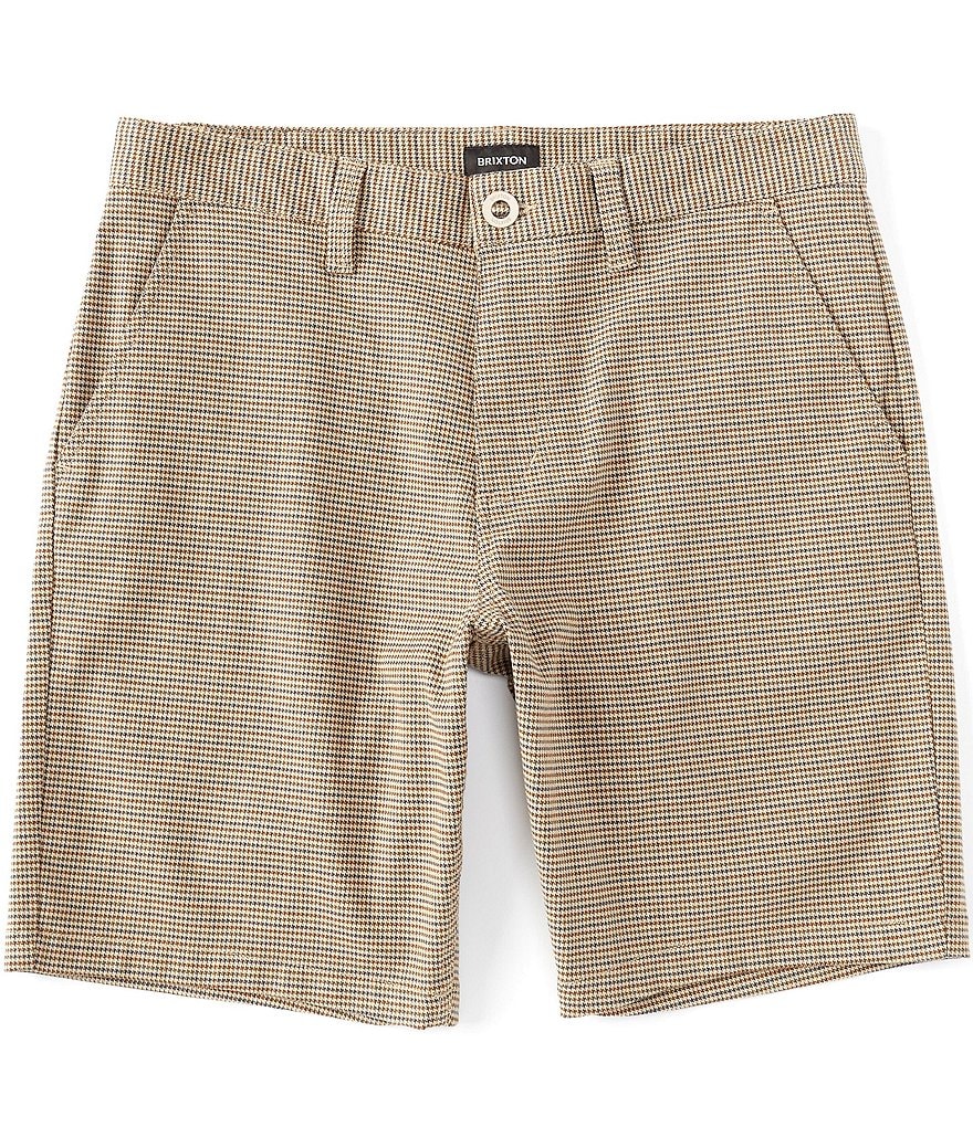 Brixton Choice Chino Stretch Twill 19#double; Outseam Shorts