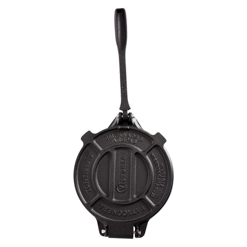 Victoria Cast Iron Tortilla Press - 8"