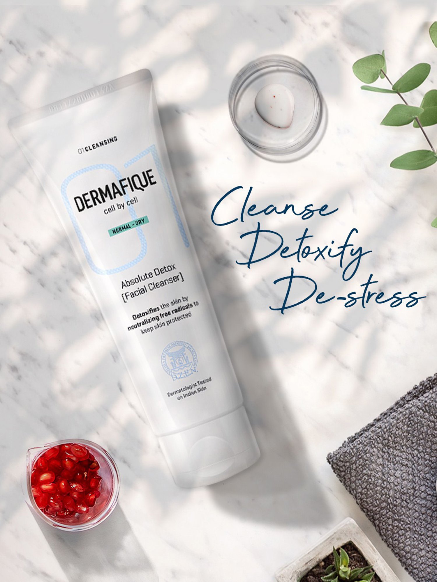 Dermafique Absolute Detox Facial Cleanser - 100 ml