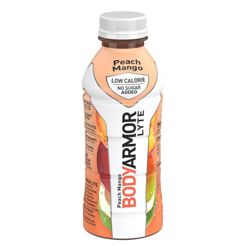 BODYARMOR Lyte Peach Mango - 16 fl oz Bottle