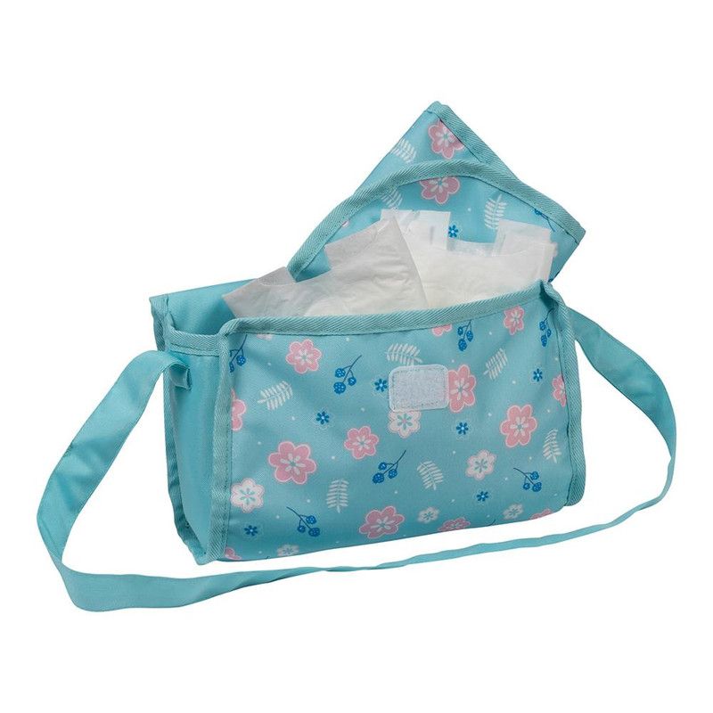 Adora Baby Doll Diaper Bag - Flower Power Diaper Bag with Baby Doll Accessories