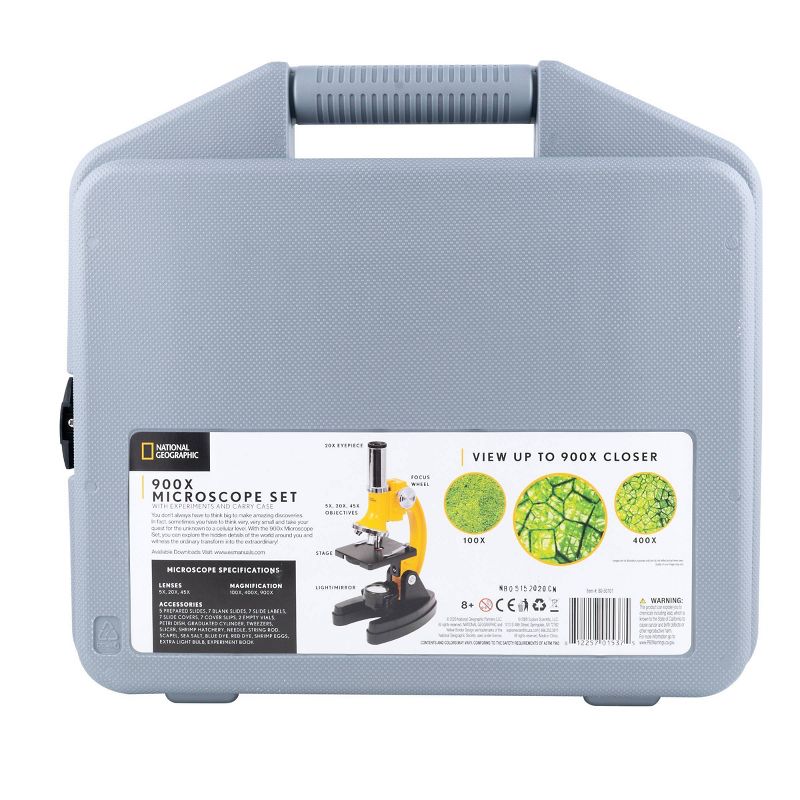 National Geographic Microscope 900x with Case