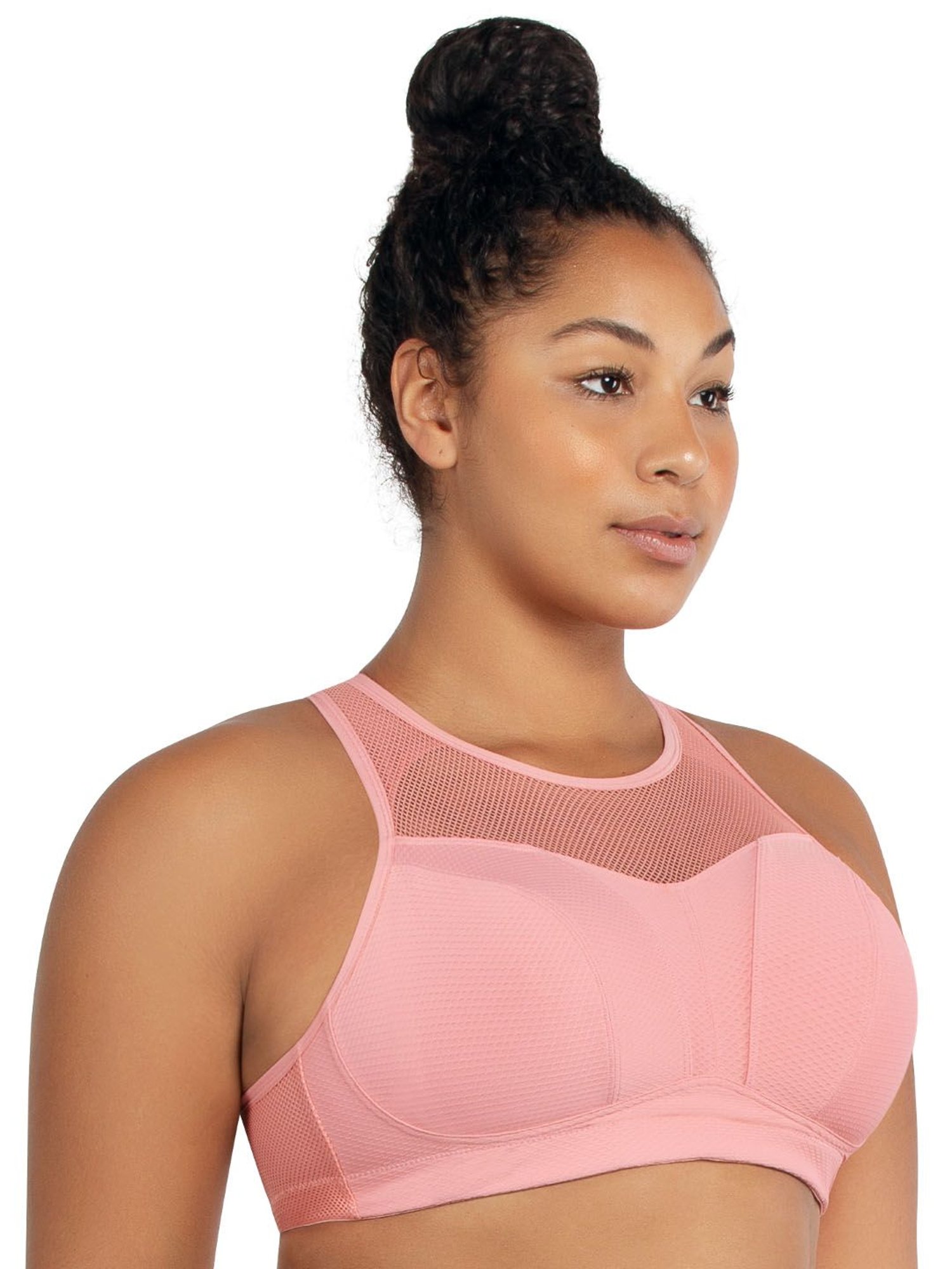 PARFAIT Pink Blush Non Wired Non Padded Sports Bra