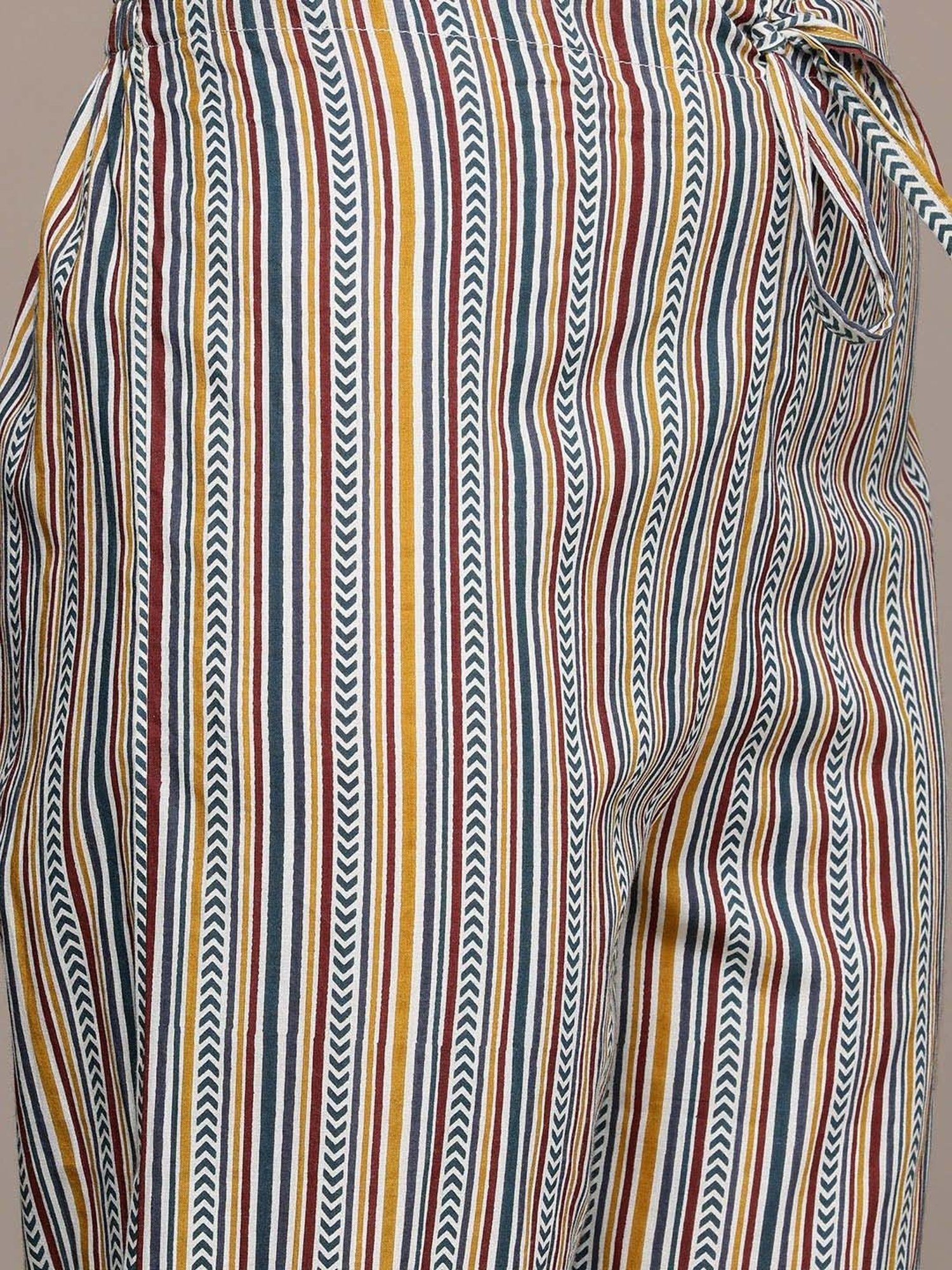 READIPRINT FASHIONS Blue Cotton Printed Kurta Pant Set With Dupatta