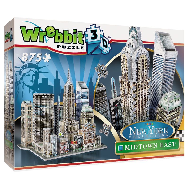 Wrebbit 2010 New York Midtown East 3D Puzzle 875pc