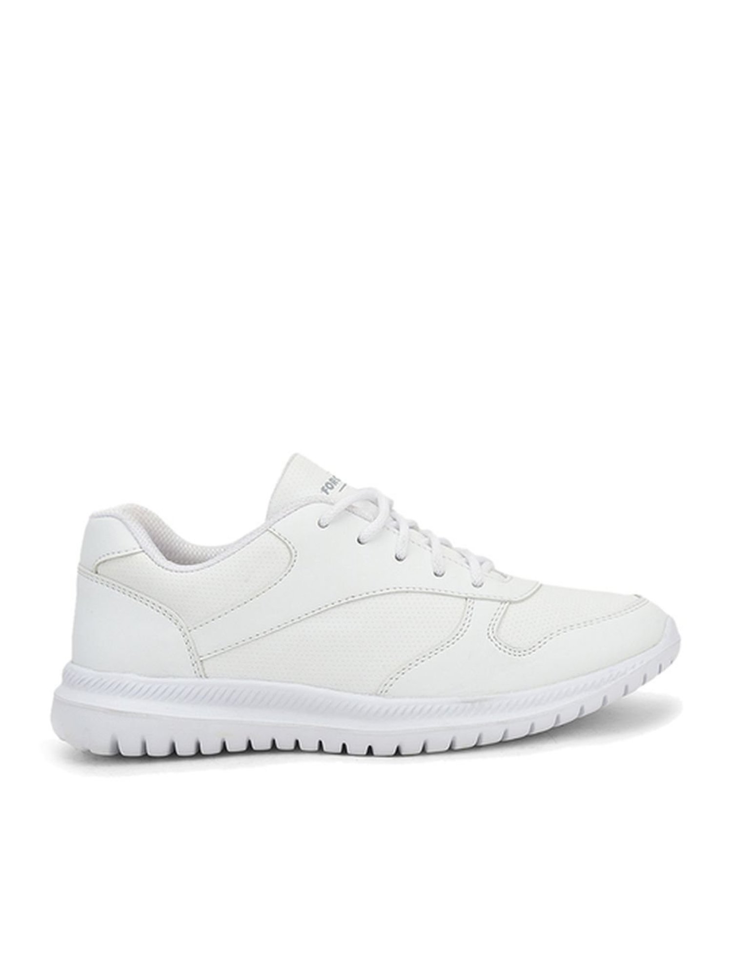 Force 10 By Liberty Kids White Lace Up Shoes