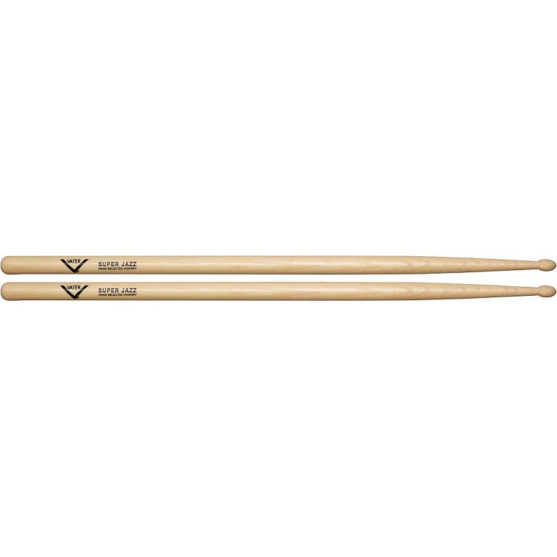 Vater American Hickory Super Jazz Drumsticks Wood