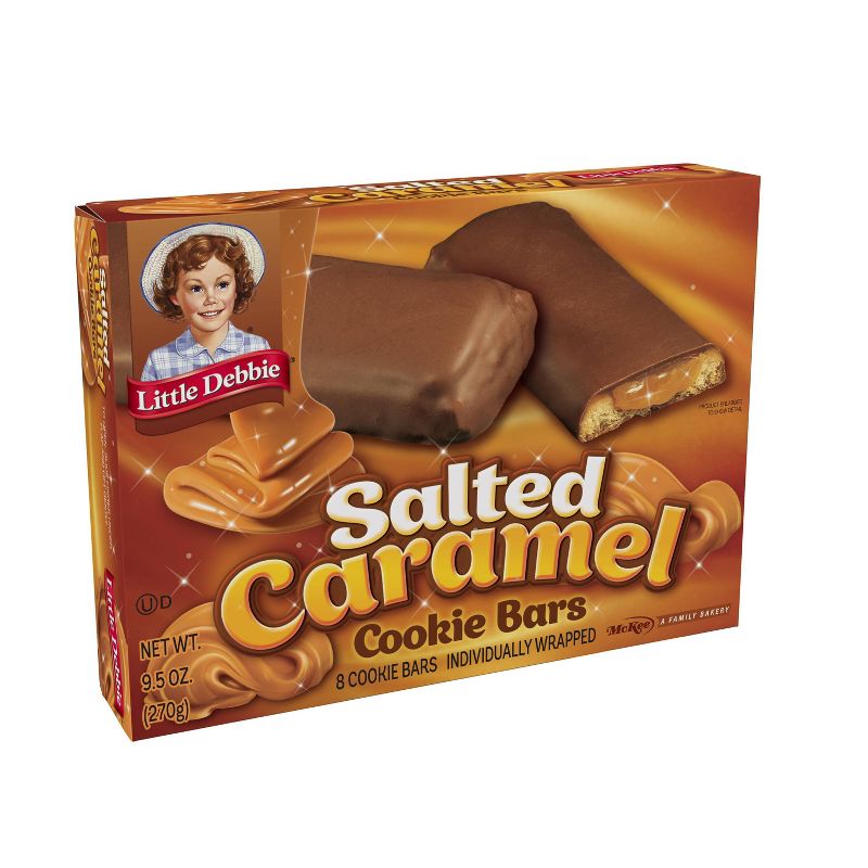 Little Debbie Salted Caramel Cookie Bars - 8ct/9.5oz