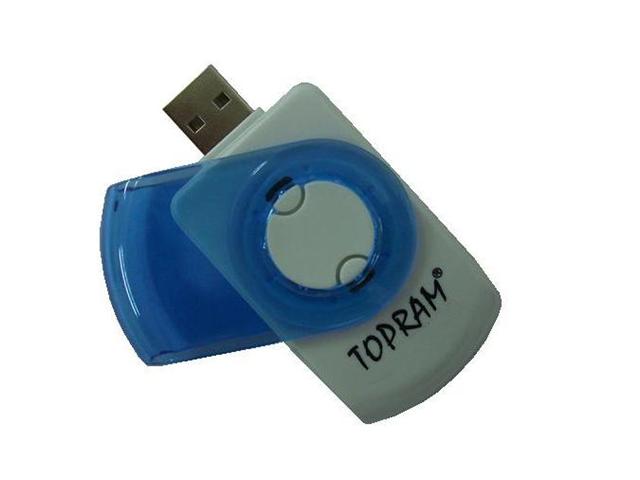 TOPRAM USB 2.0 micro SD SDHC SDXC High Speed Multi Function Card Reader R5, support Samsung Kingston SanDisk 4GB 8GB 16GB 32GB 64GB capacity