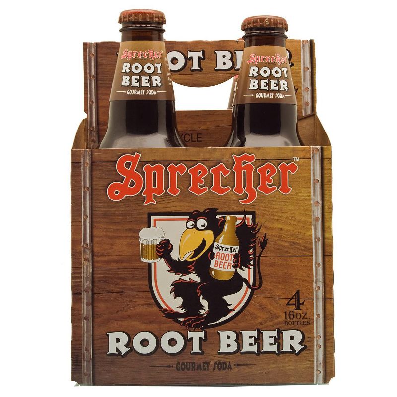 Sprecher Root Beer - 4pk/16 fl oz Glass Bottles