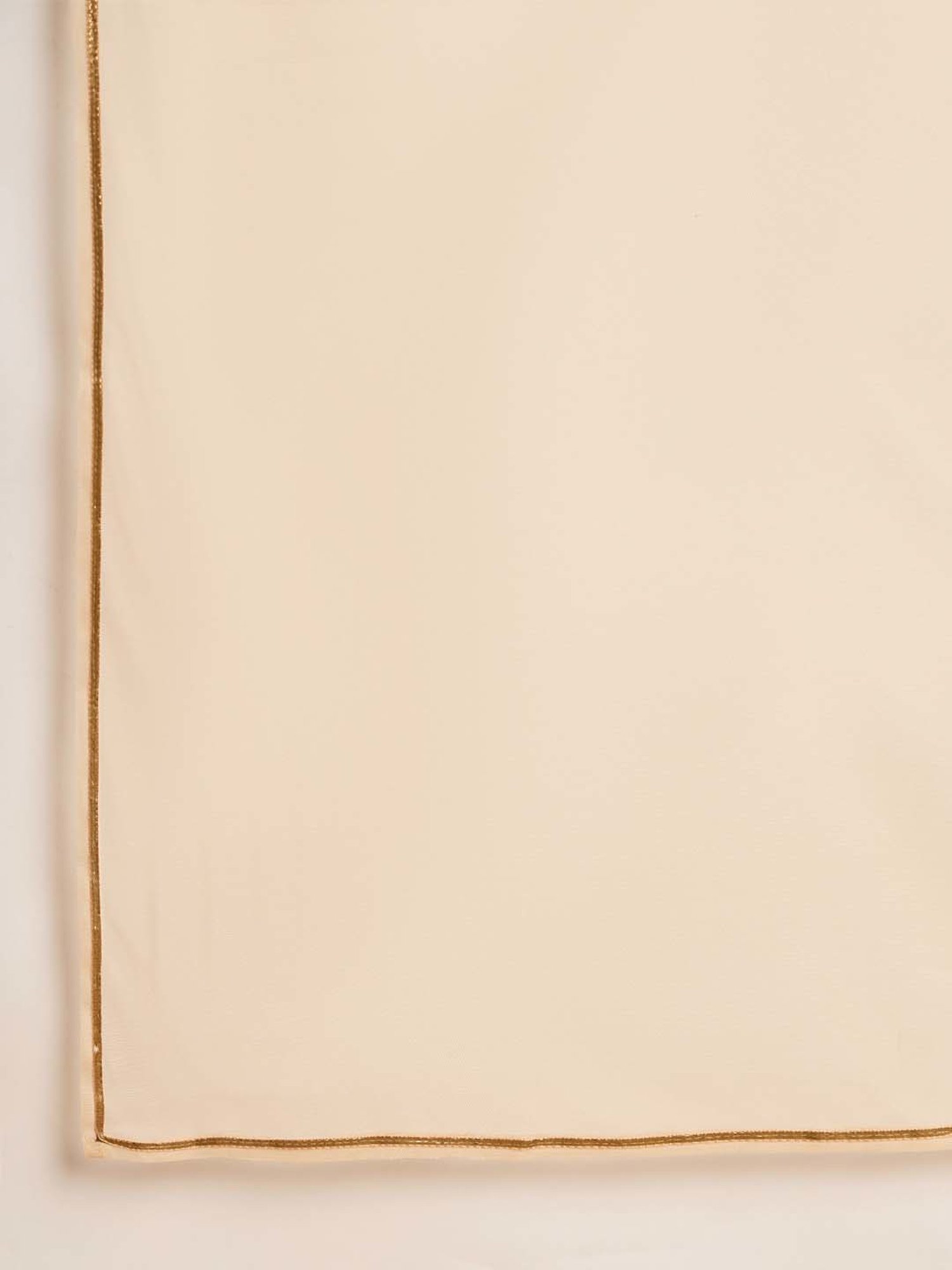 Ziyaa Beige Embroidered Kurta With Palazzo & Dupatta