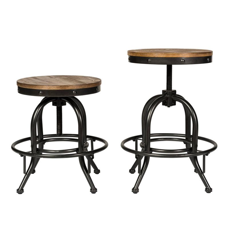 2pc Vintage Series Counter Height Barstool Metal - Liberty Furniture