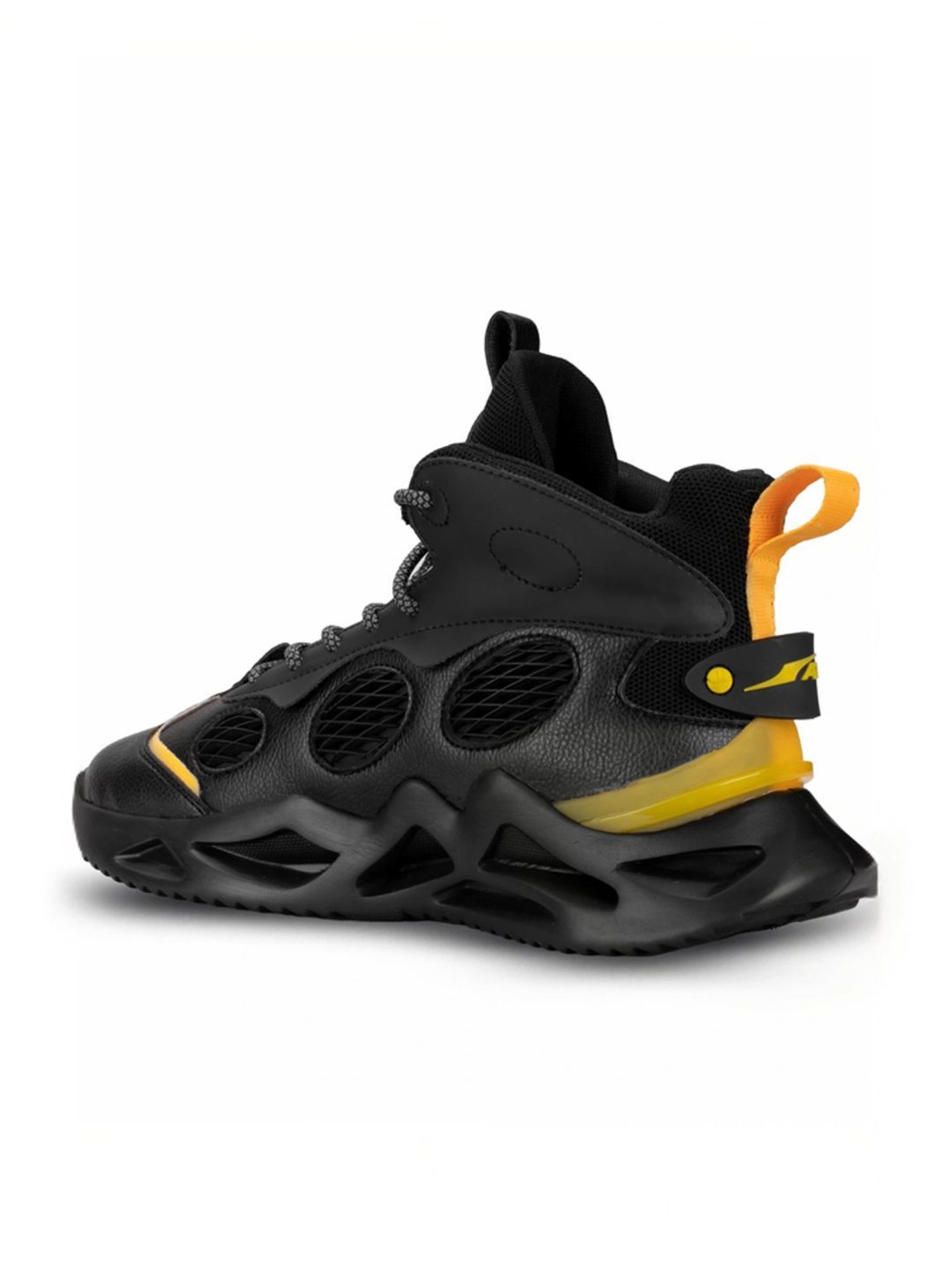 Atom Men's NightWalker Black Running Shoes