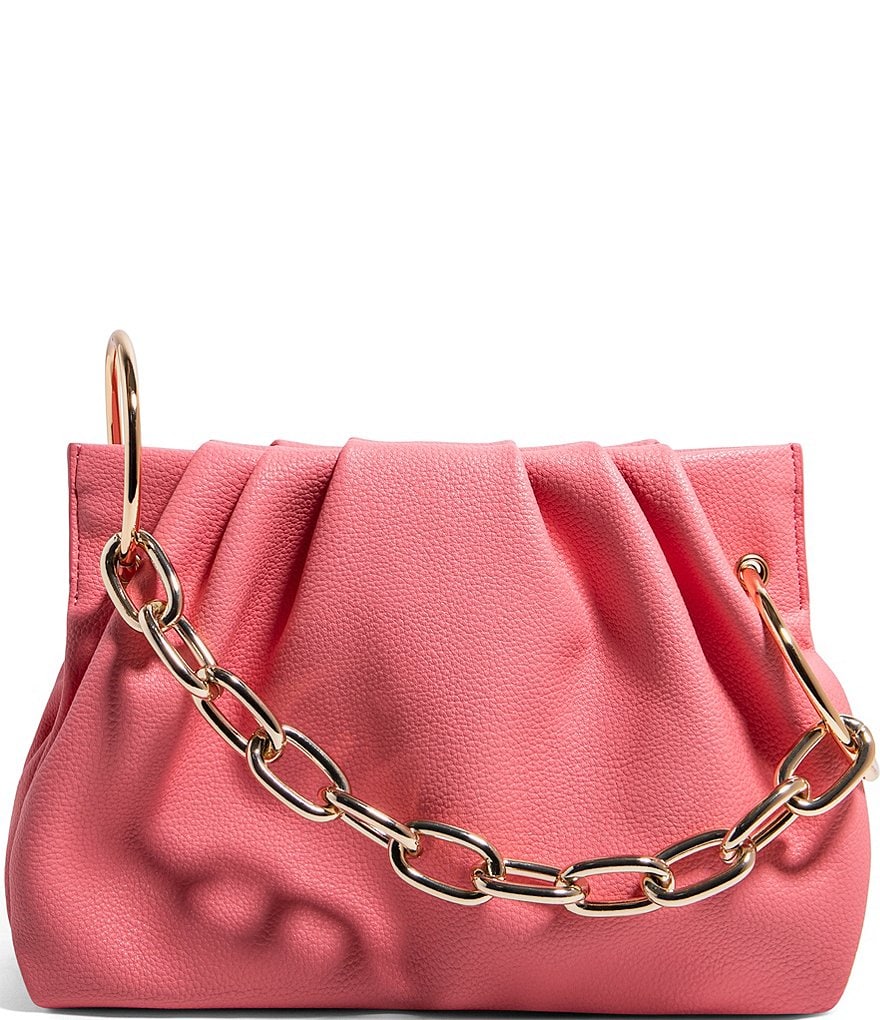 House of Want Chill Vegan Leather Chain Strap Framed Clutch Bag