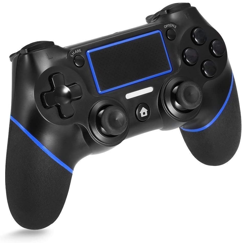 PS4 Wireless Controller for Playstation 4, Professional PS4 Gamepad,Touch Panel Joypad with Dual Vibration, Instantly Timely Manner to Share Joystick
