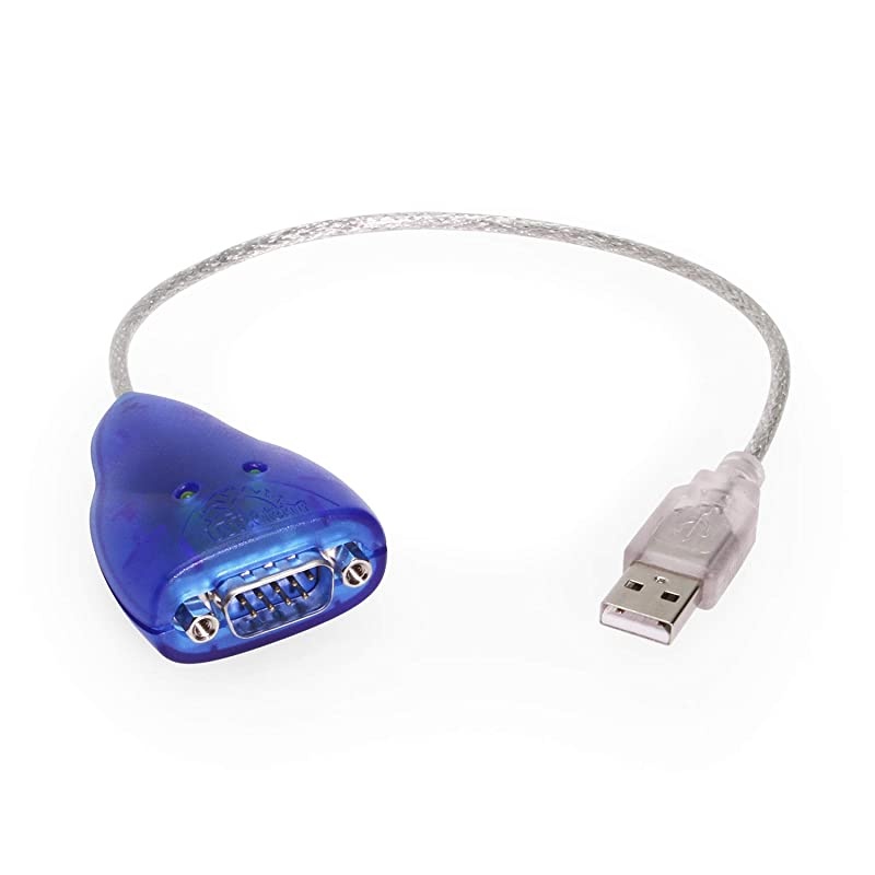 USB to Serial Adapter RS232 DB9 Male Windows 10 8 7 and Mac
