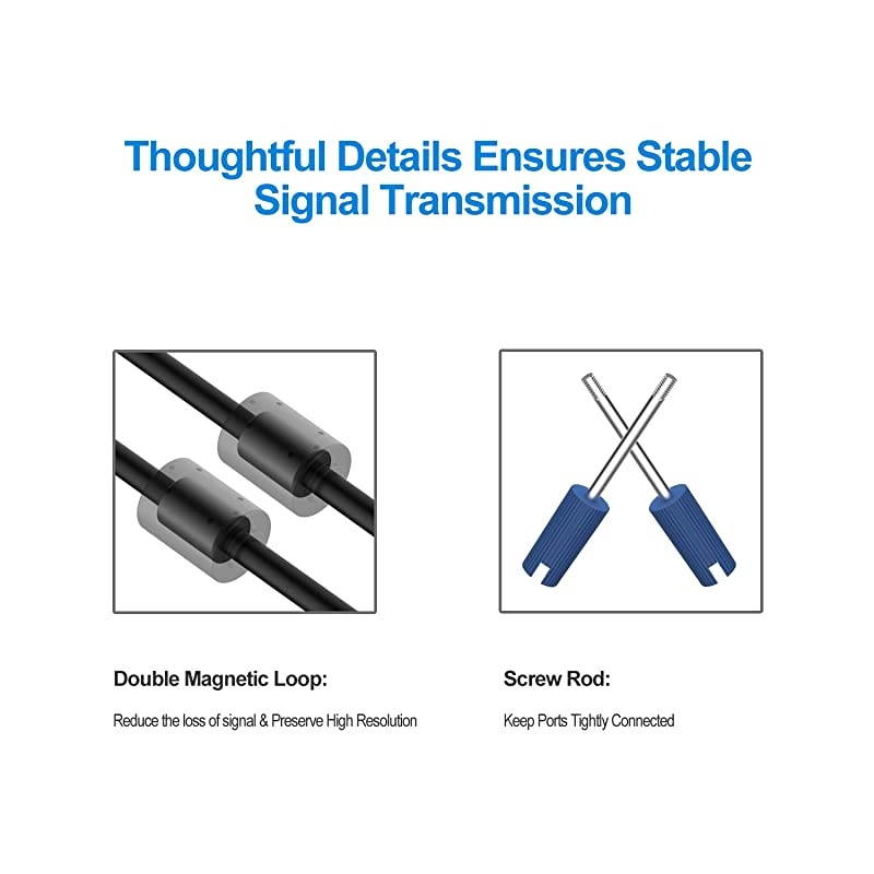 VGA to VGA Cable 6 Feet