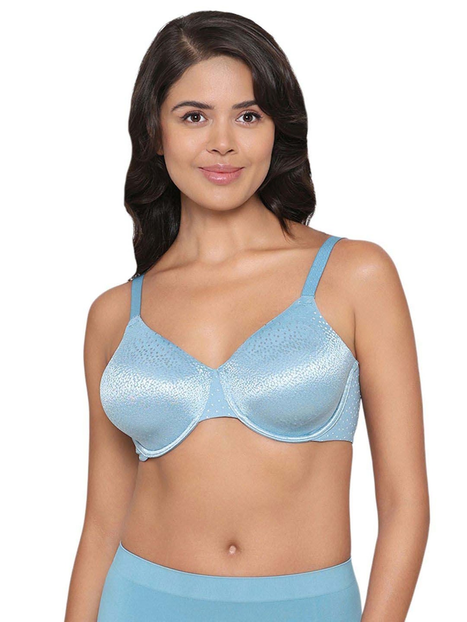 Wacoal Turquoise Self Pattern Everyday Bra