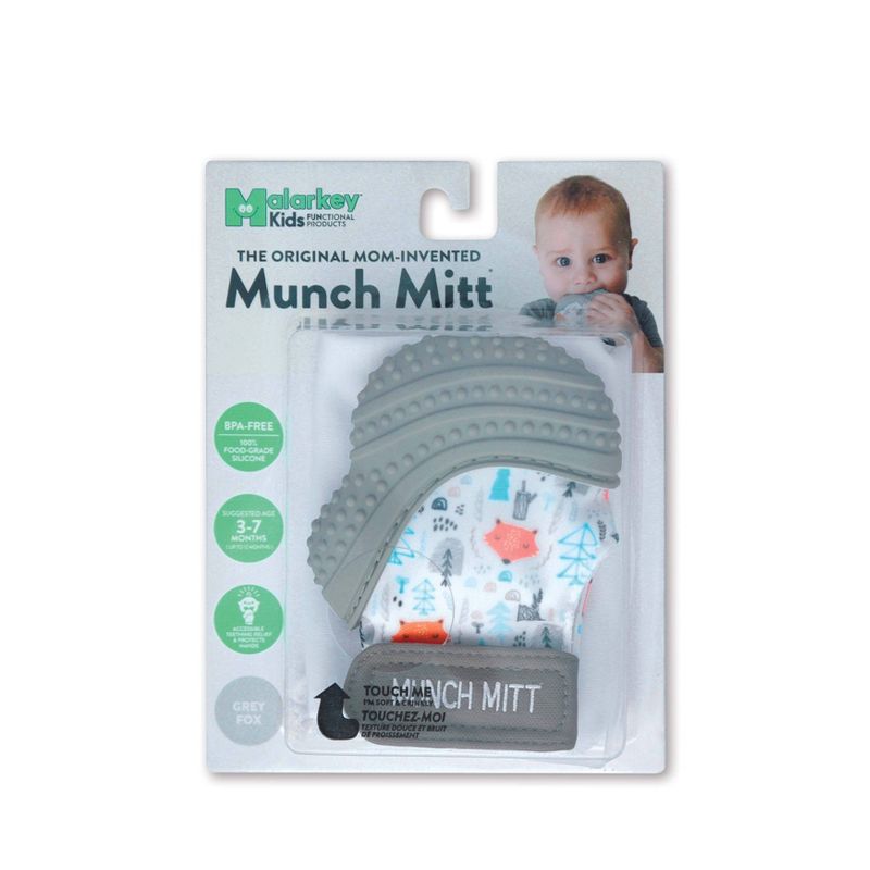 Marlarkey Kids' Munch Mitt - Gray Fox