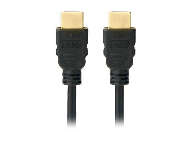 Omni Gear HDMI-2-HDMI 6 ft. Black HDMI to HDMI 2.0 Cable (4K Ultra HD) Male to Male